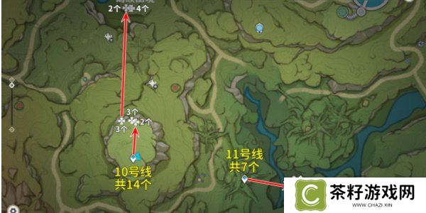 原神劫波莲采集位置分享 原神劫波莲采集分布图