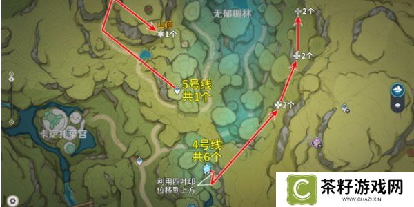 原神劫波莲采集位置分享 原神劫波莲采集分布图