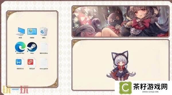 挂机向桌宠游戏《桌面小猫娘》现已正式发售