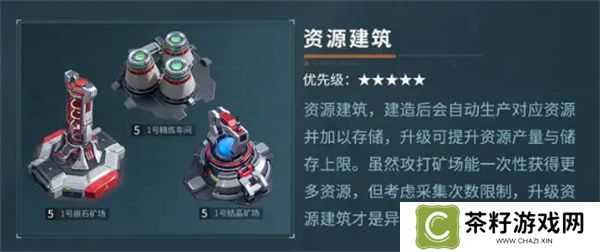 群星纪元不同设施具体作用介绍说明
