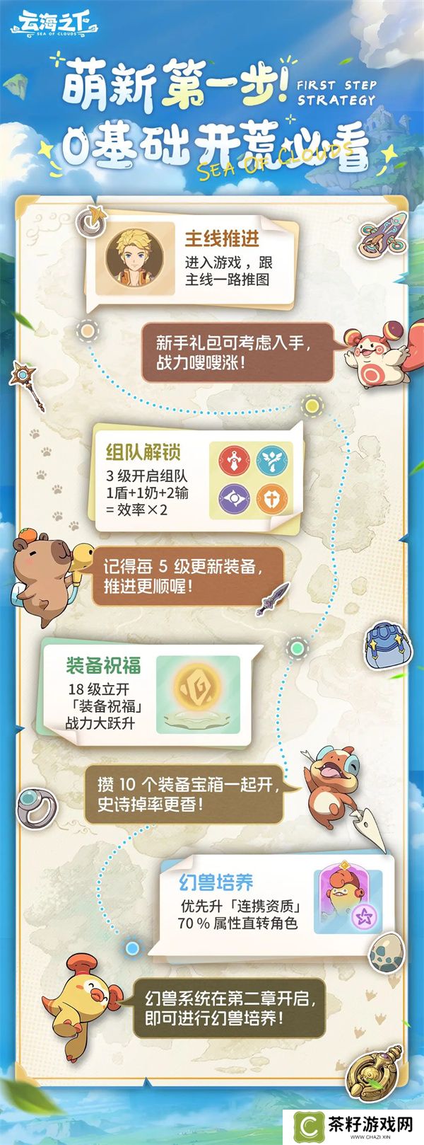 云海之下玩法介绍及萌新入坑指南