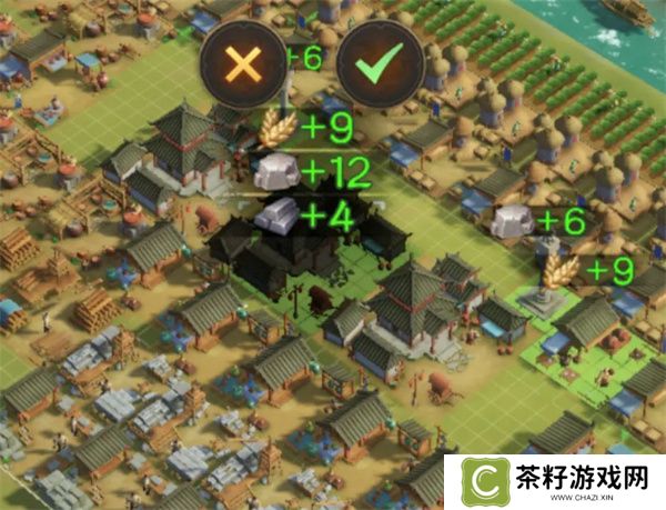 偃武不同建筑摆放思路介绍说明